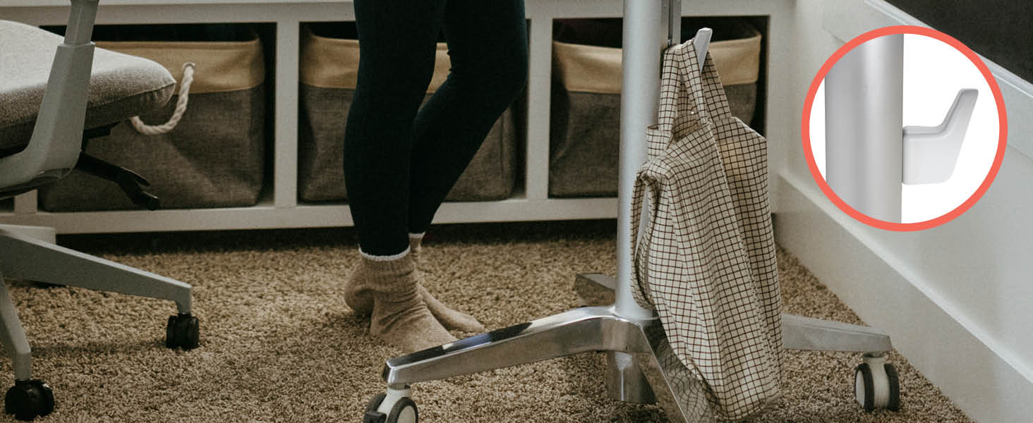 LearnFit Mobile Desk Storage Hook Accessory