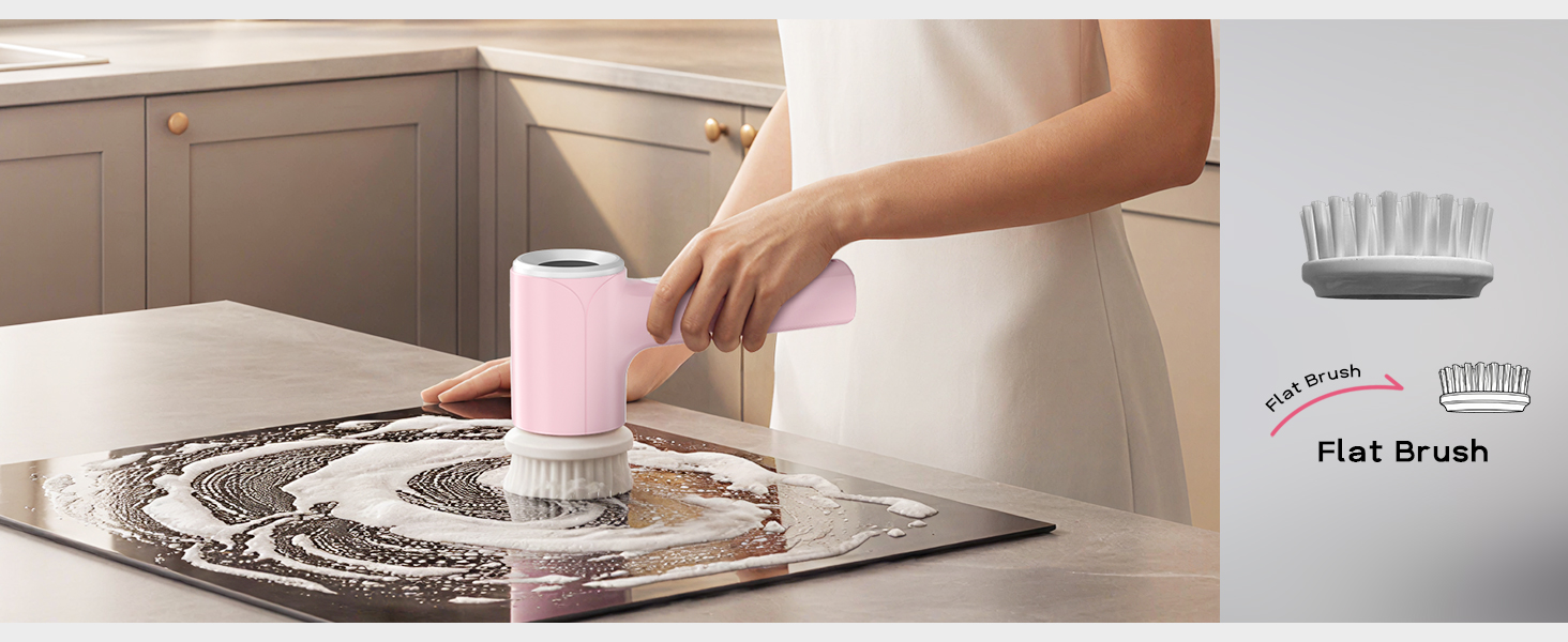 electric spin scrubber