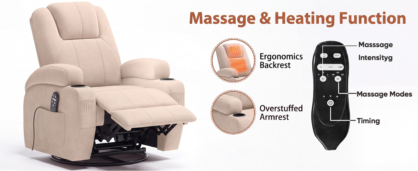swivel chair no assembly required massage recliner chair recliner chair light grey reclining