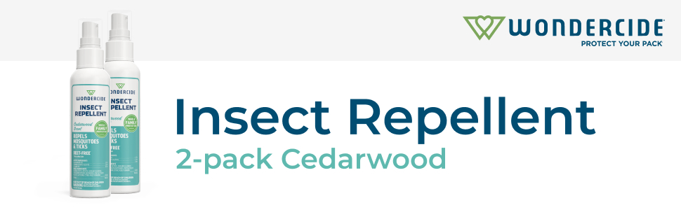 Wondercide Insect Repellent 2-pack Cedarwood