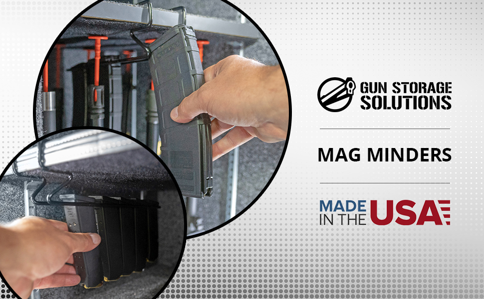 Gun Storage Solutions Mag Minders Gun Magazine Storage