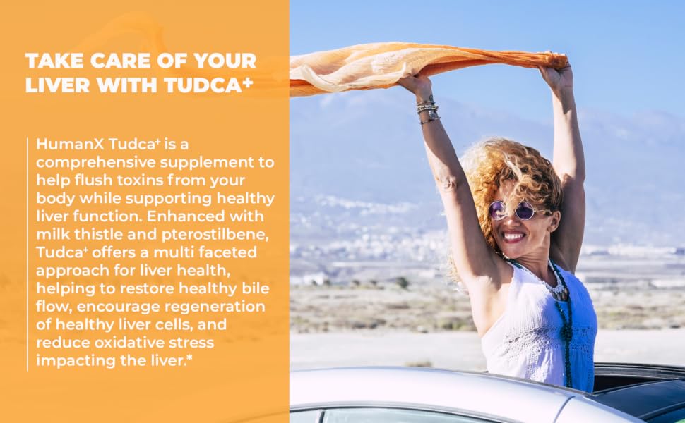 Humanx - Take care of your liver with Tudca