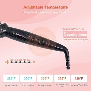 Adjustable temperature control hair flat iron brush