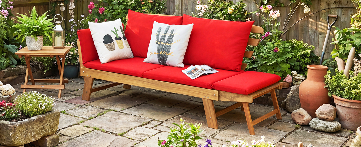 Patio Futon Sofa
