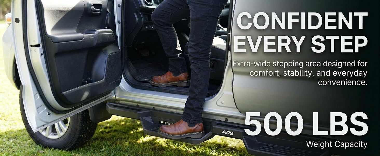iArmor Pocket Style Running Boards