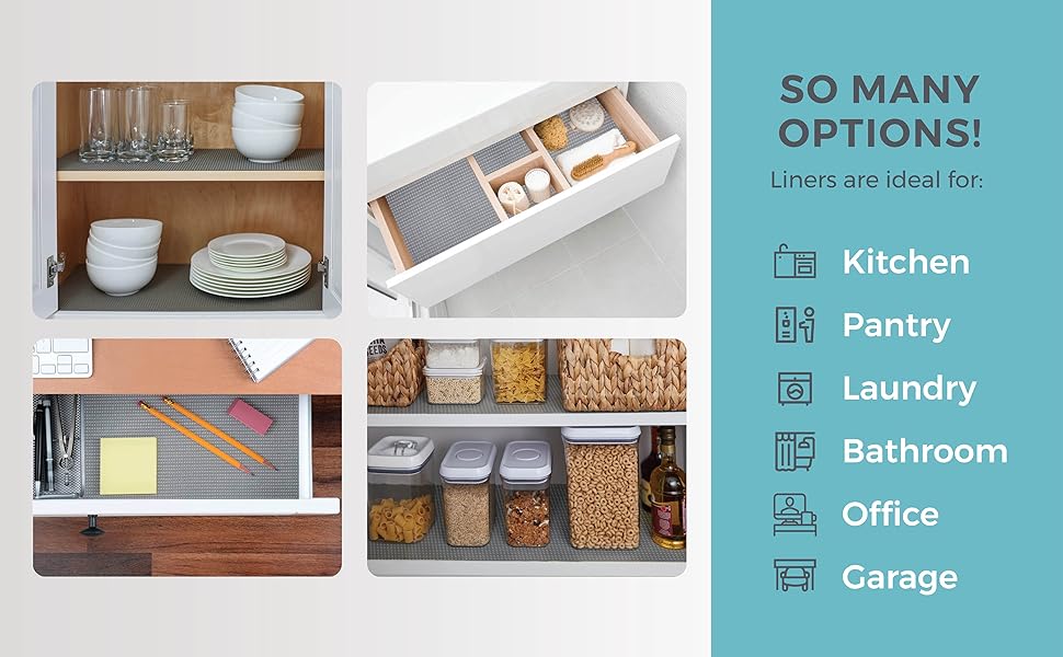 Shelf Liner Shelf Liners for Kitchen Pantry Cabinets