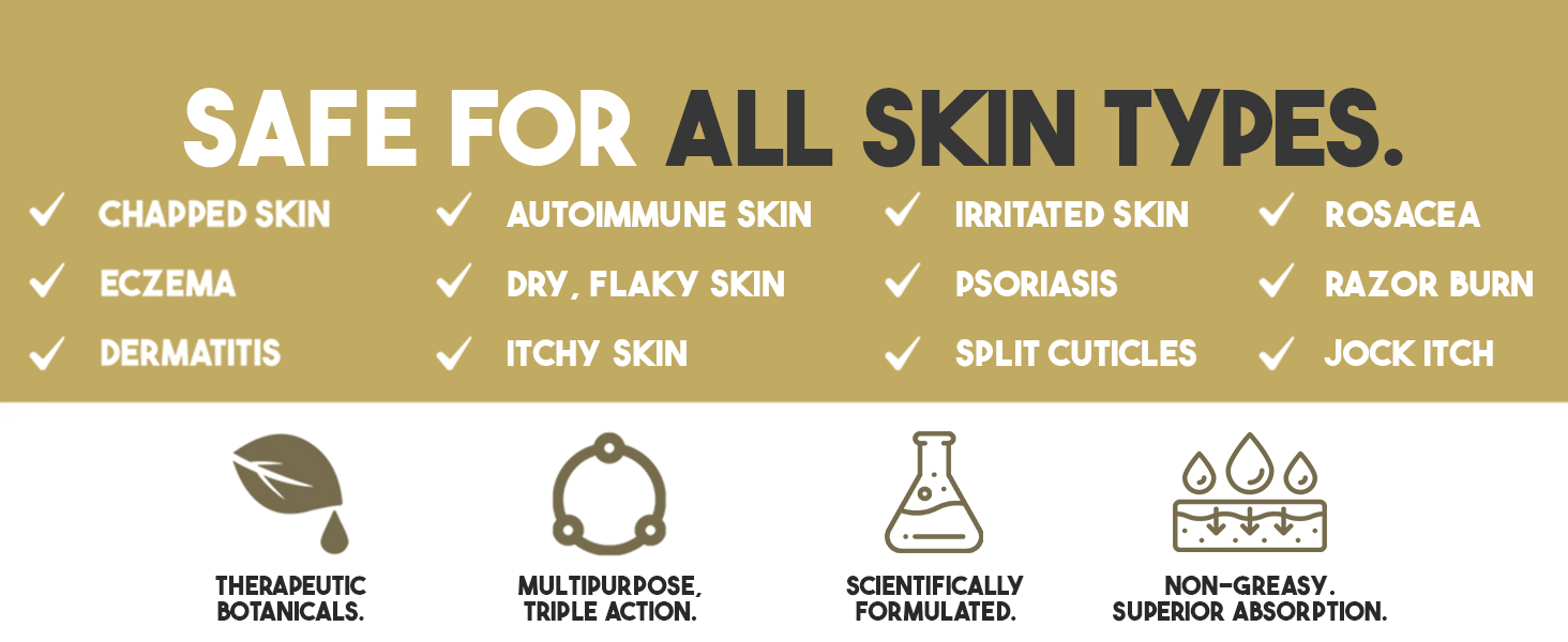 Safe for all skin types