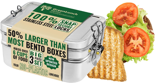 greenlunch bento box 3 in 1