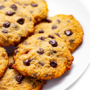 Chocolate chip cookies with gluten free flour