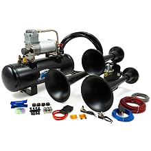 HornBlasters Outlaw Black 228H Train Horn Kit