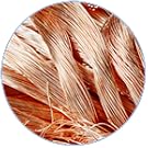 Pure copper core