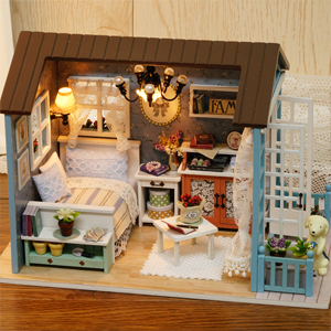 diy miniature dollhouse kit forest times