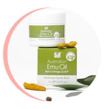For anyone suffering from knee discomfort, the emu oil pure formula works great to enhance mobility