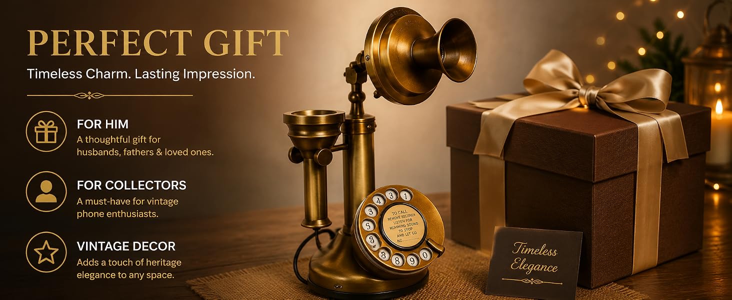 Replica Electronic Corded Rotary Dial