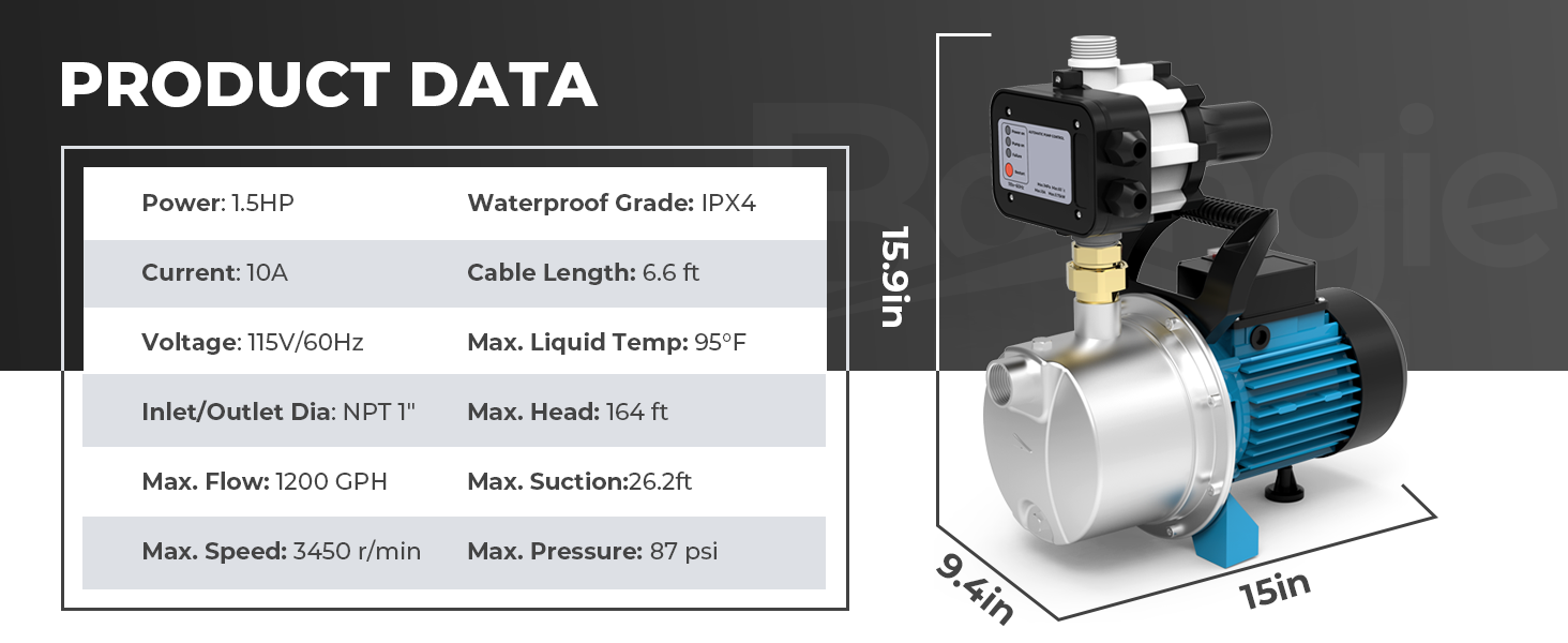 Shallow Well Jet Pump