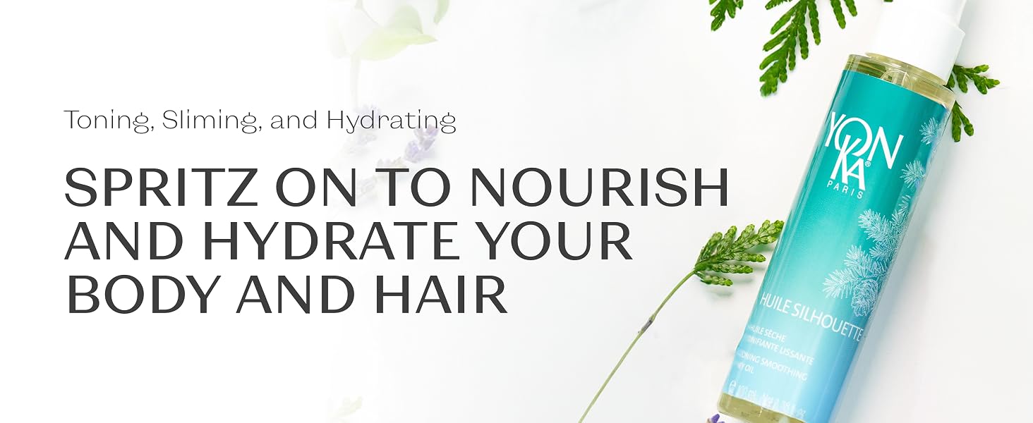 SPRITZ ON TO NOURISH AND HYDRATE YOUR BODY AND HAIR