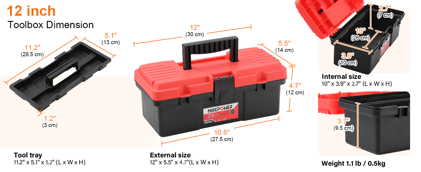 plastic tool box