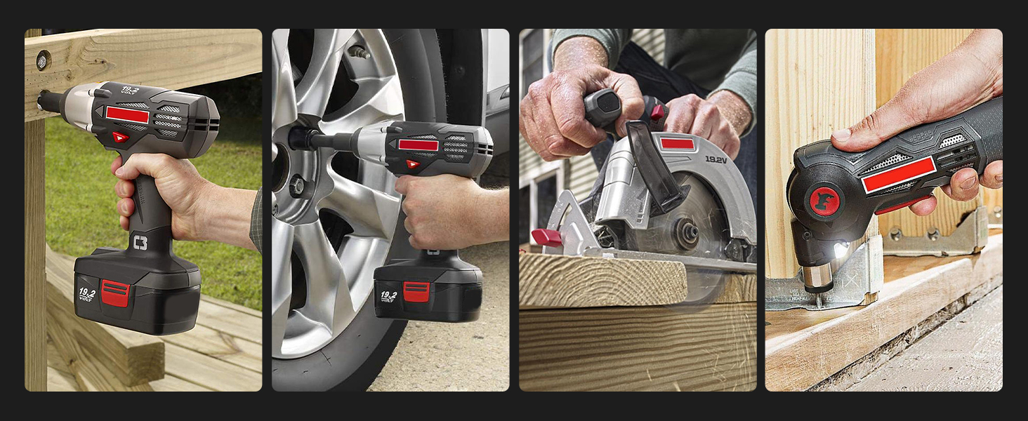 Compatible with Craftsman 19.2 volt battery