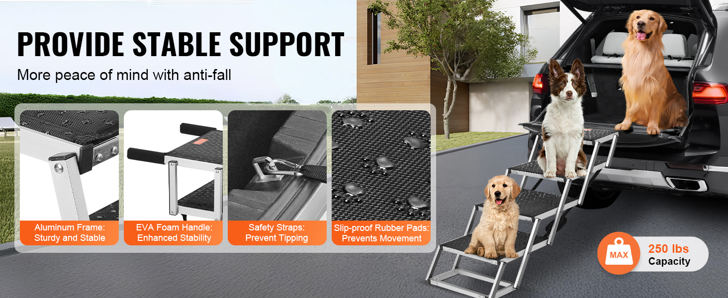 dog car stairs