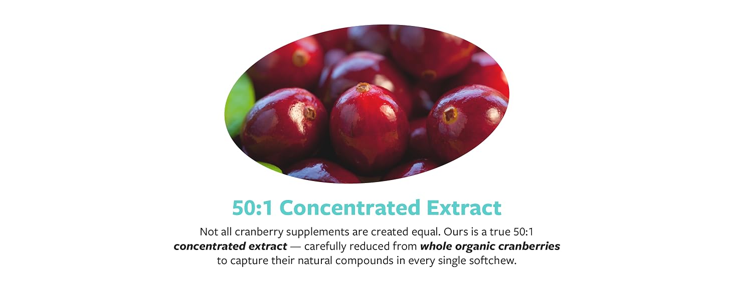 organic 50:1 cranberry extract