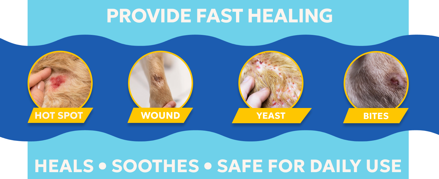Hot spot treatment for dogs