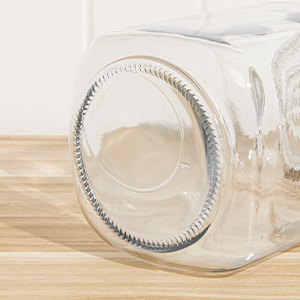 airtight glass jar