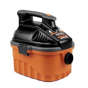 RIDGID VAC, SHOP VAC, SHOP VACUUM, WET DRY VAC, GARAGE VACUUM, CAR CLEANING, VAC4000