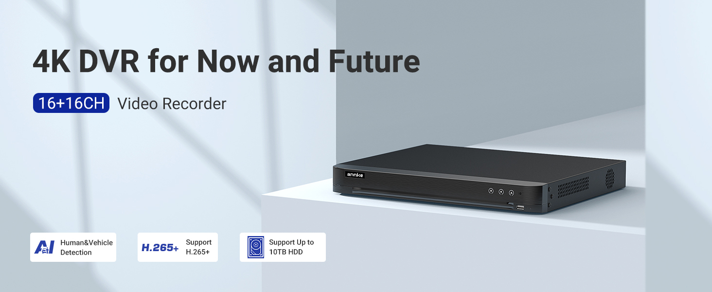 16CH 4K DVR
