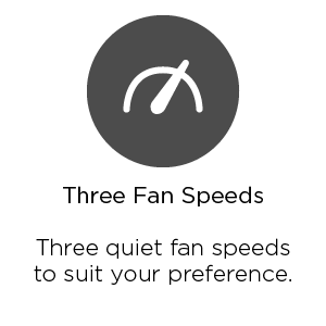 Three Fan Speeds