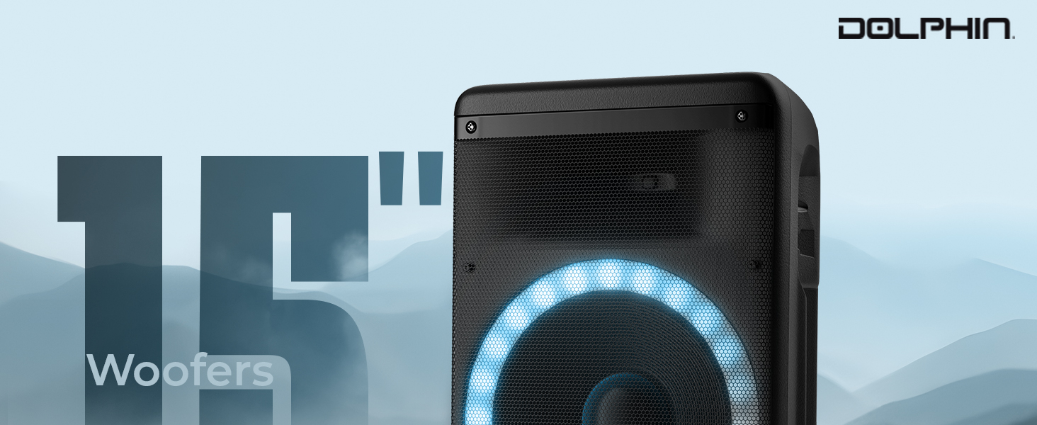 bluetooth party speaker box big speakers size large wireless portable parties gen led lighting huge