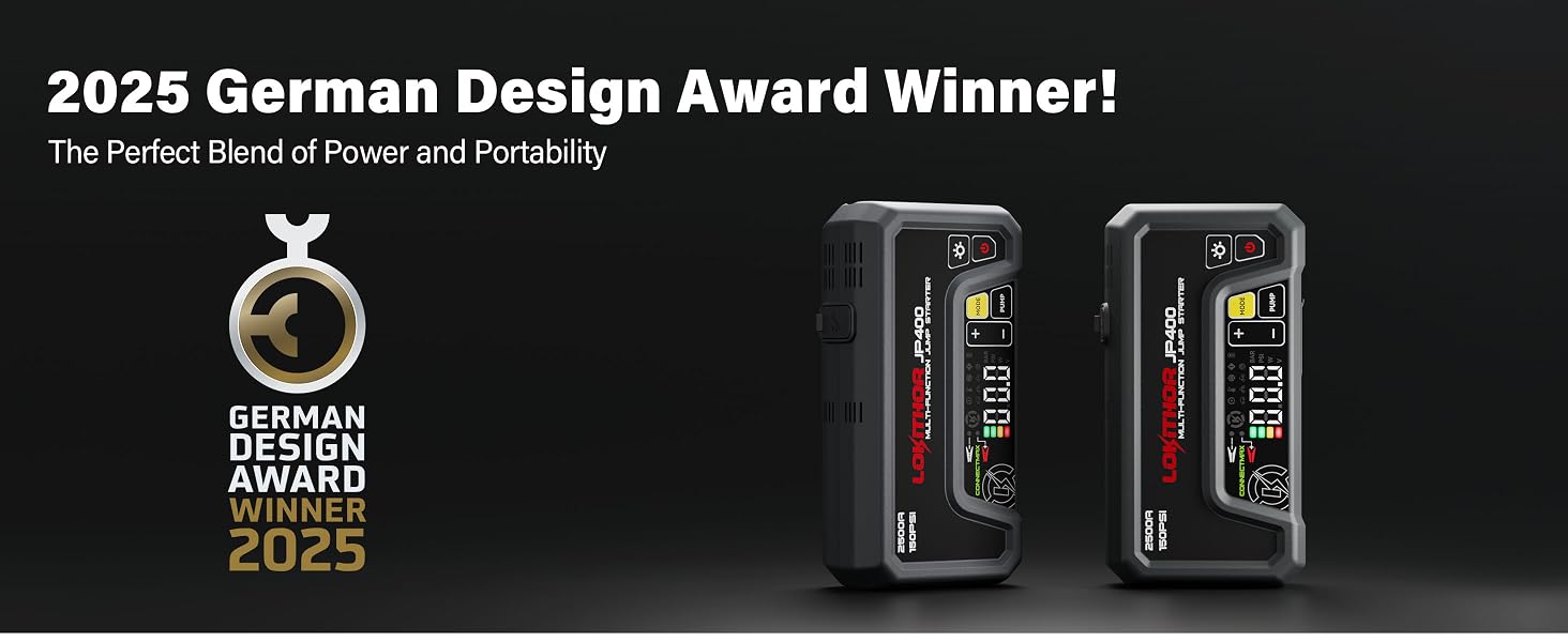 portable car jump starter with air compressor