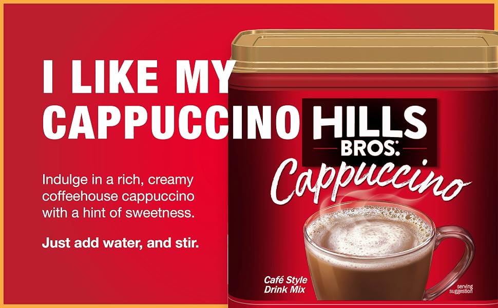 i like my cappuccino