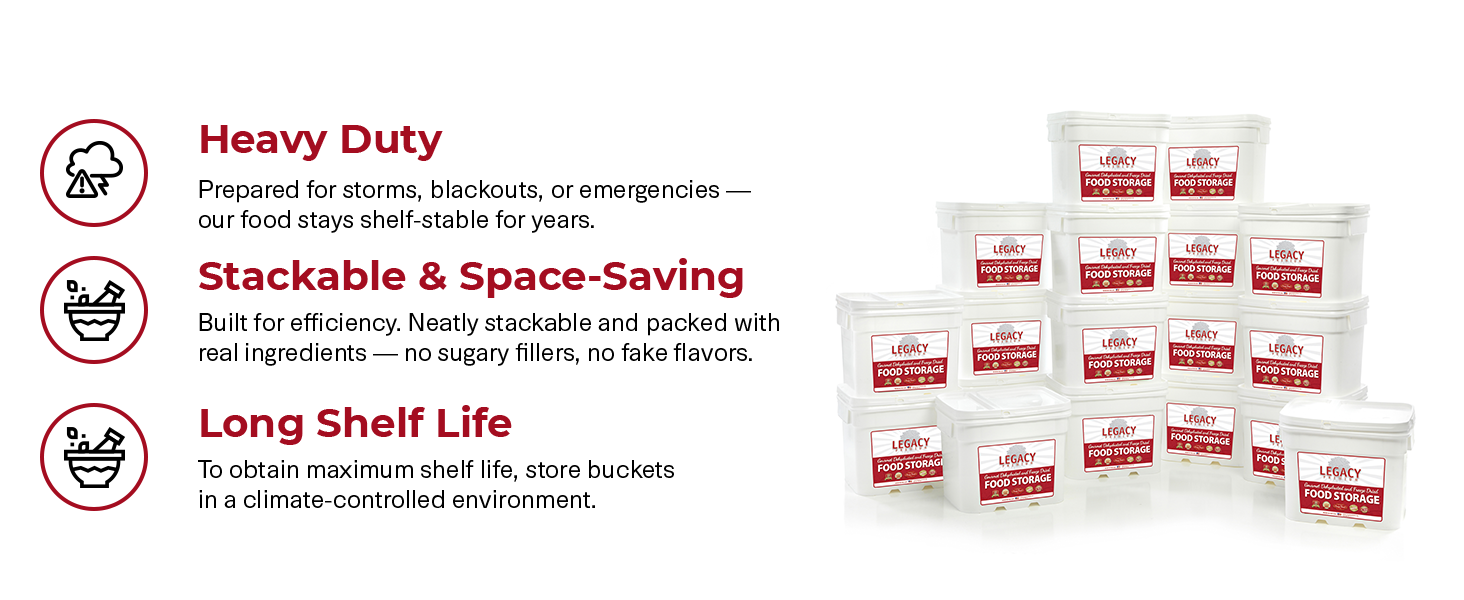 Emergency food Supply - MRE Meals - Freeze Dried Meals and Survival Food prepper food survival meals