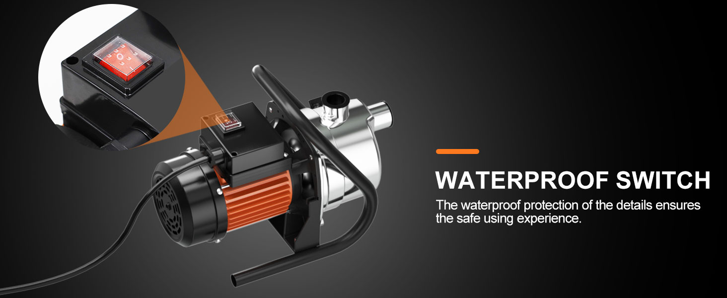 waterproof design