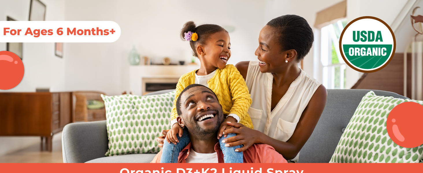 Vitamin D3+K2 Spray, Unflavored, Org, 1 oz
