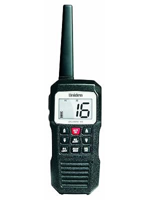 atlantis 155 Uniden marine radio black