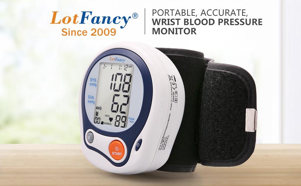 wrist blood pressure monitor
