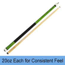 MoyanSuper Pool Cue Sticks 4-Pack, 58 Inch Billiard Cues for Home &amp;amp; Bar Play
