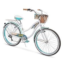 cruiser bike, huffy bike , panama jack bike, 26 inch bike, bike with basket , wicker basket , beach