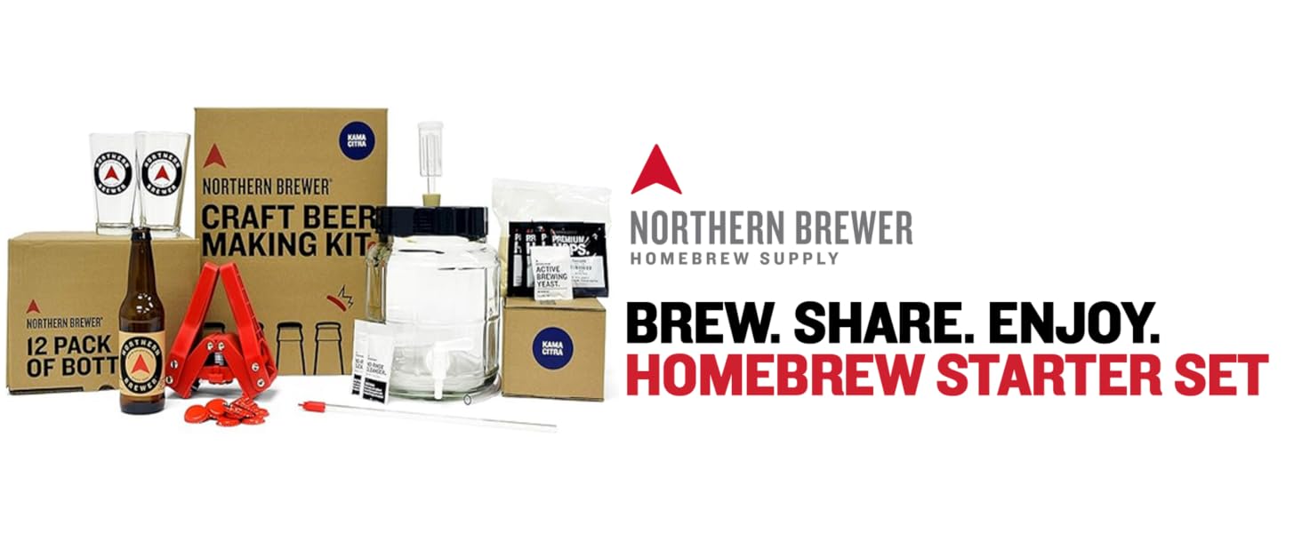 homebrew starter kit at home brewing make your own beer DIY