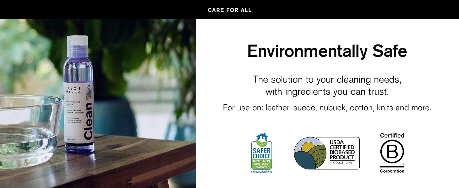 Our Original Premium Shoe Cleaner is built to extend the life of your goods which reduces waste