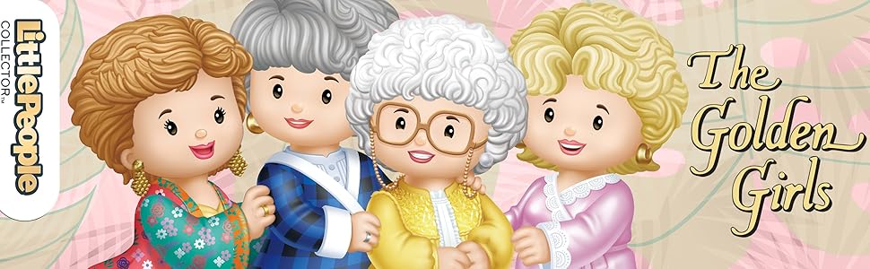 Little People Collector The Golden Girls: Late Night Cheesecake Banner