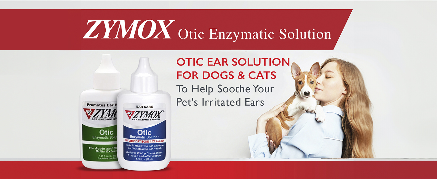 zymox otic pet ear treatment with hydrocortisone