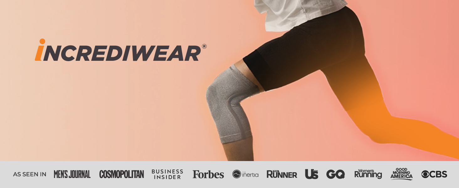 Running knee brace with lightweight design for muscle recovery and arthritis pain, ACL support