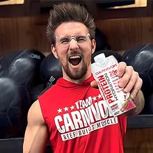 fit man with protein hydration rtd