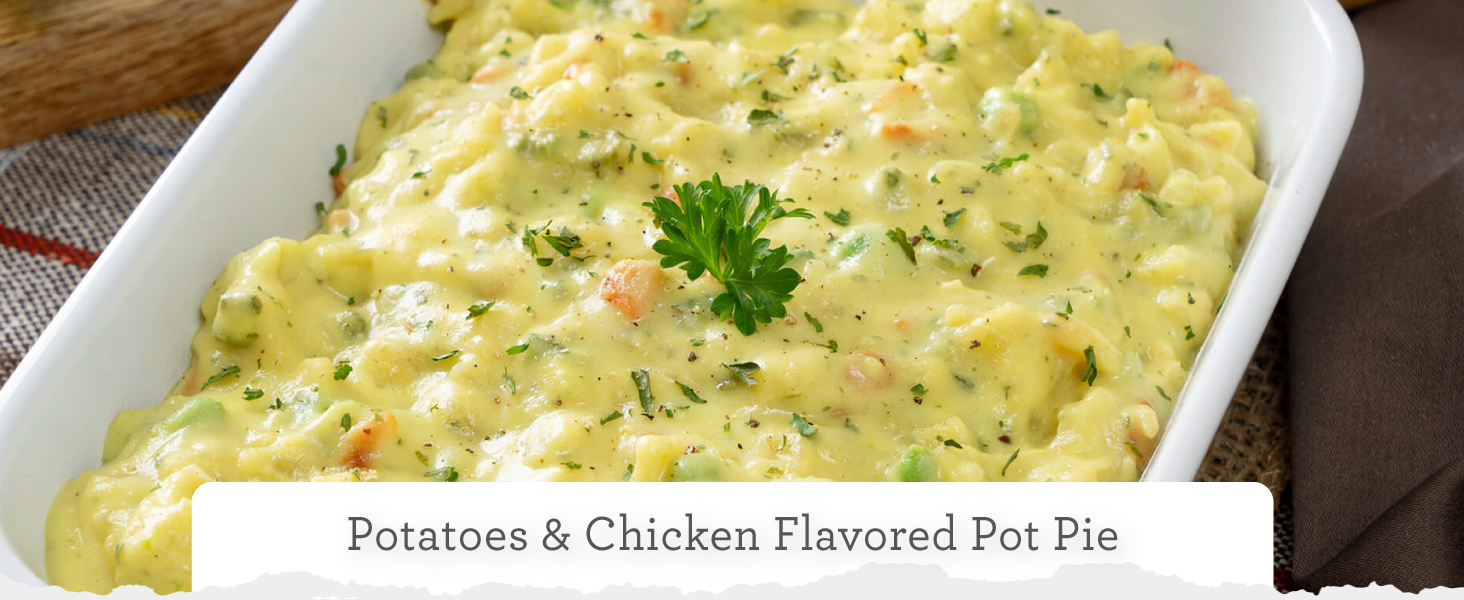 Gluten-Free Potatoes &amp;amp; Chicken Flavored Pot Pie