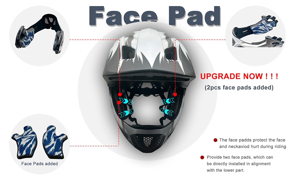 full face helmet kids