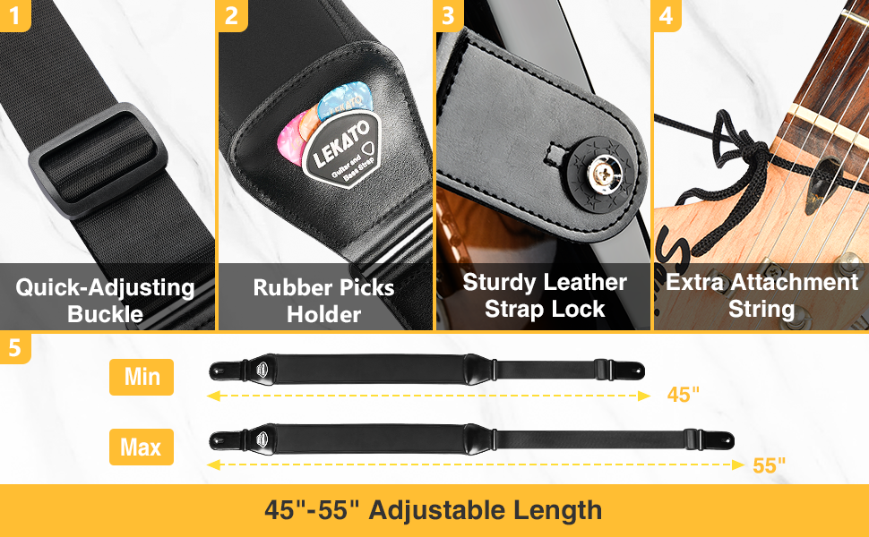 bass guitar straps