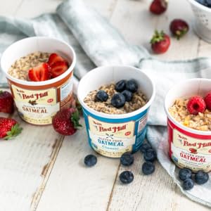 three cups of oatmeal