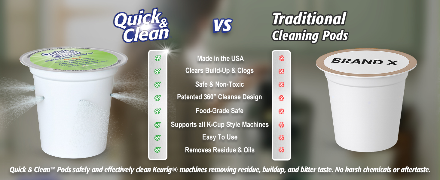 kcup cleaning pod